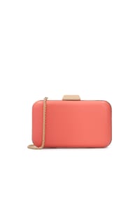 Kazar - Gesteppte Box mit abnehmbarer Kette - Rosa