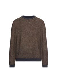 camel active - Strickpullover mit Rundhalskragen - Tintenblau