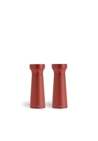 Amefa 2-tlg. Salz-/Pfeffermühle Set - Modern Wood - terracotta