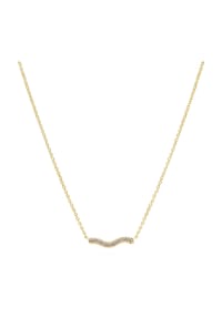 SIF JAKOBS JEWELLERY - Damen Kette "Ellera Waves", 925er Silber - GOLD