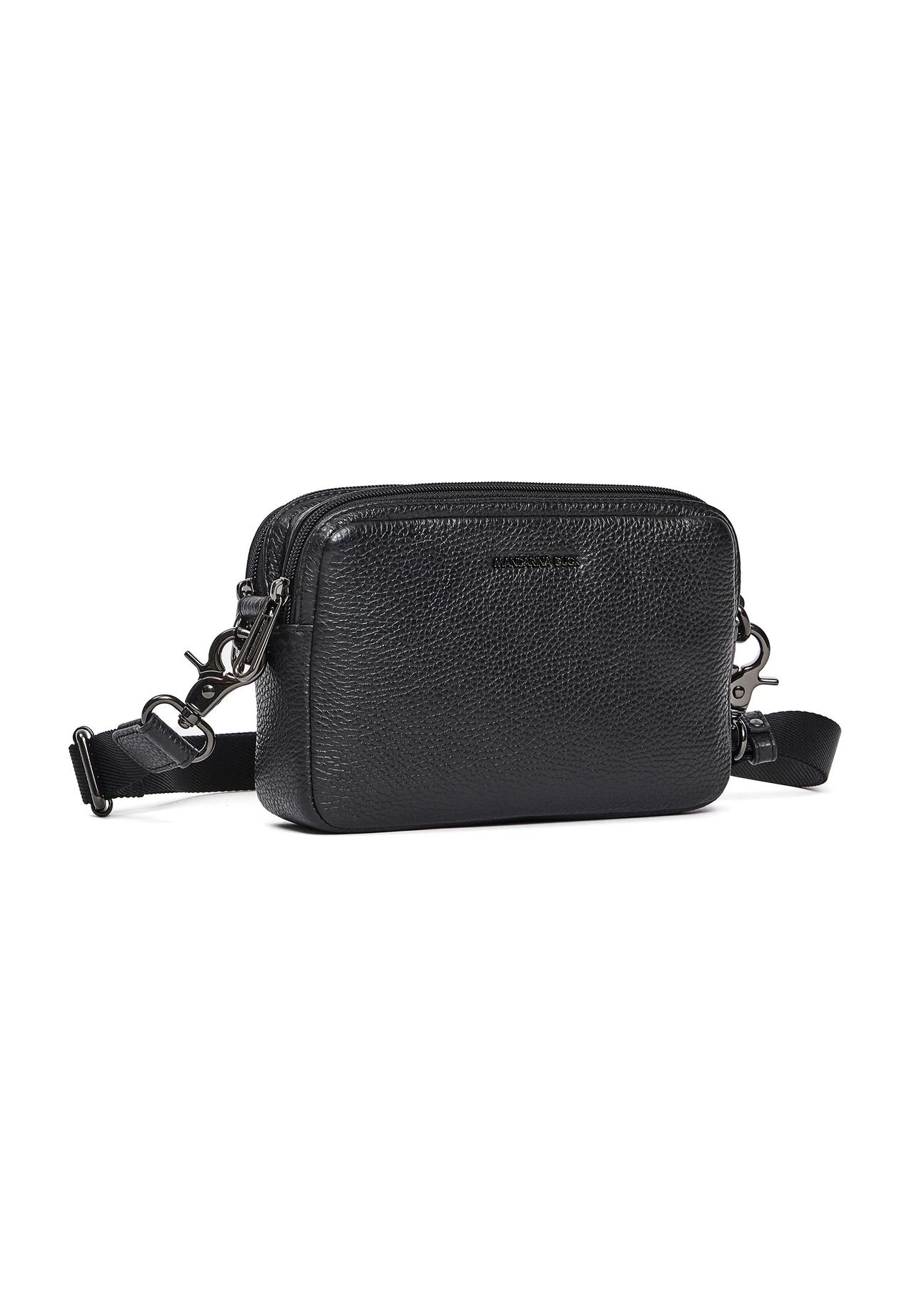 Mandarina Duck UmhäNgetasche, Leder, FüR Damen, Schwarz, 99