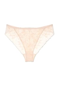 Triumph - Amourette Charm Brazilian Slip, hoher Beinausschnitt, Spitze, für Damen - FRESH POWDER