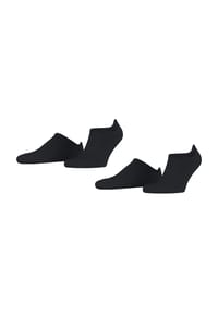 ESPRIT - Sneakersochen, Bio-Baumwolle, 2er-Pack, für Damen - GRAU