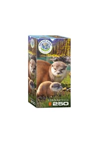 eurographics - Puzzle Otter, Mama mit Baby, 250 Teile, 33 x 48 cm - 
