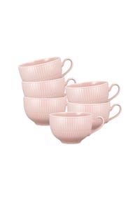 Seltmann Weiden Milchkaffeetassen Amina 0,35 l 6er Set - AMINA - grau