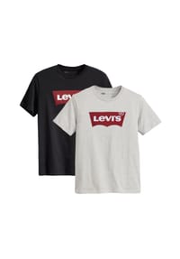 Levi's® - Herren T-Shirt 2er Pack - "Graphic Set-In Neck", Rundhals, Baumwolle - Blau