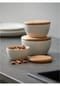 Bitz Schalenset, Holzdeckel, 3er-Set Bild 5