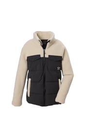 killtec® - Hybridjacke, Stehkragen, für Kinder - 266 DK. STEIN