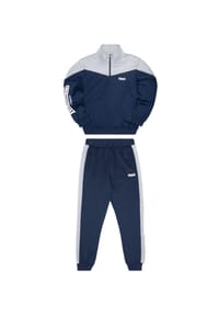 LONSDALE™ - Herren Trainingsanzug normale Passform CAUNTON - Black/Olive/White