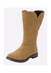 sheego - Weitschaftstiefel - cognac