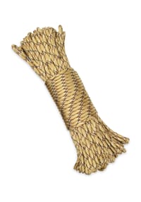 normani® - Entzündbares 550-Paracord-Seil, 4 mm x 30 m Fire Rope - 