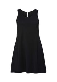 sheego - Jerseykleid - schwarz