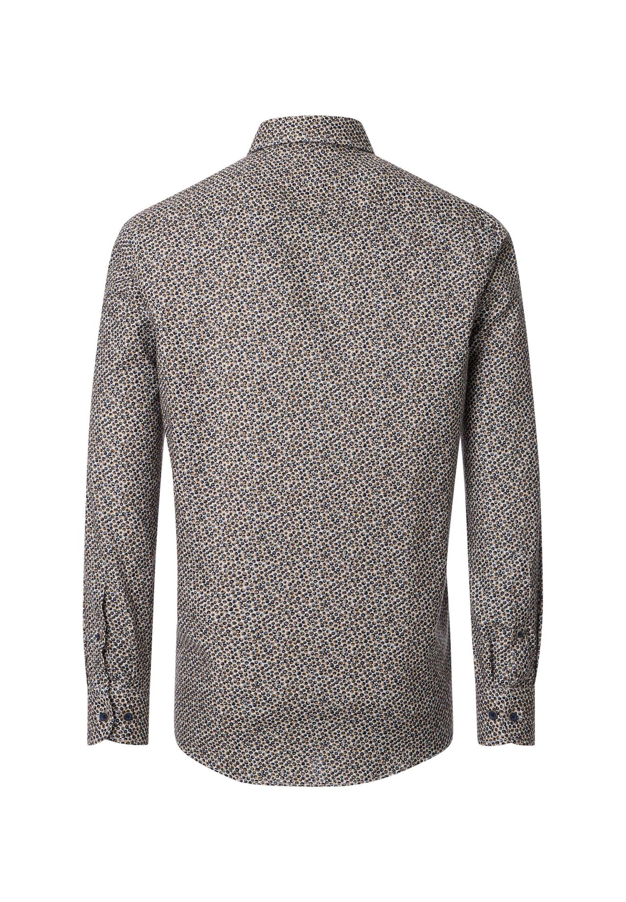 Casamoda Freizeithemd, Comfort-Fit, Langarm, Button- Down- Kragen, FüR Herren, Braun, L
