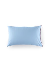 TOMMY HILFIGER - Kissenbezug PLAIN WITH TH RIBBON aus reiner Baumwolle - OXFORD