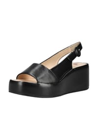 hōgl - Leder Sandalen - Schwarz/Schwarz