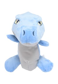 Schmidt - Jurassic World Kuscheltier "Mosasaurus", 17 cm - BLAU/GRAU