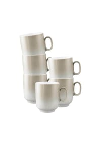 Seltmann Weiden Henkelbecher Sento Home 400 ml 6er Set - SENTO HOME - creme