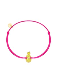 GLANZSTÜCKE MÜNCHEN - Damen Armband aus 925/- Sterling Silber in Gelbgold - gelbgold