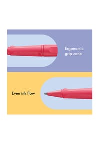 LAMY - Tintenroller "Safari Sunset" - ROT, blau