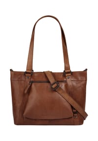 SPIKES & SPARROW® - Shopper Echt Leder - cognac