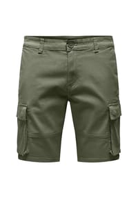 ONLY & SONS - Shorts CAM Cargo-Shorts - grau