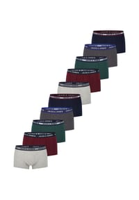 JACK & JONES - Retro Short / Pant 10er Pack Jacsolid - Grün