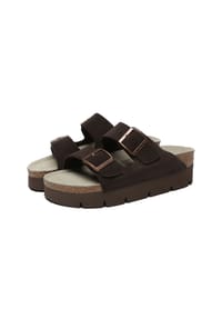 EVERAU® - Plateau-Sandalen - BROWN