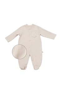biorganic - Strampler, Modal/ Bio-Baumwolle, unisex - Beige