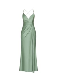 Vera Mont - Abendkleid rückenfrei - Dark Maroon