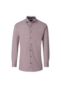 VENTI - Herren Businesshemd Print Comfort Fit - Blau