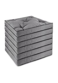 Aspero® - 6 Stuhlkissen 58x58 cm Cartagena - Beige