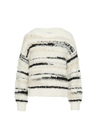 comma, CASUAL IDENTITY - Strickpullover, Rippbündchen, für Damen - 01X0  WHITE