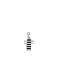 Adelia's Cross Collection - Anhänger – Kreuz Kreuzanhänger aus Edelstahl - silber