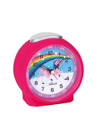 Atlanta by PARAGON - Kinderwecker mit Rubber Finish und Einhornmotiv - 1981/17 - rosa