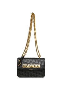 STEVE MADDEN - Lederimitat Taschen - Schwarz/Gold