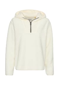 camel active - Kapuzenpullover aus Teddyfleece - Eukalyptus
