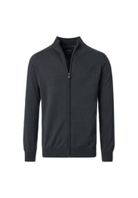 CASAMODA - Herren Strickjacke uni - Schwarz