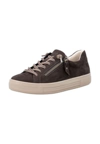 remonte® - Leder Sneaker - Dunkelbraun