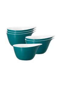 Seltmann Weiden Müslischalen Life Fashion 16 x 14 cm 6er Set - LIFE - blau