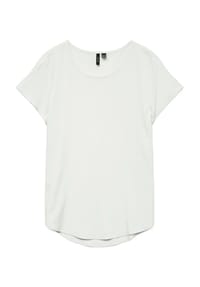 VERO MODA® - T-Shirt, Rundhals-Ausschnitt, für Damen - 175598 SNOW WHITE