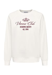 MANGUUN - Sweatshirt, Rippbündchen, für Damen - BEIGE