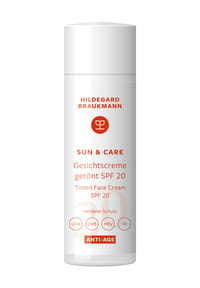 HILDEGARD BRAUKMANN SUN & CARE - Anti-Age Gesichtscreme getönt SPF20  - 