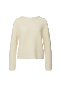 comma, - Strickpullover, Rollsaum, für Damen - 8102 BROWN