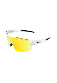 YEAZ - Sport-Sonnenbrille Creme White/Mango Red SUNSPARK - weiß