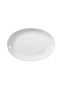 Seltmann Weiden Servierplatte Rondo/Liane 38,4 x 26,3 cm weiß - RONDO - weiß