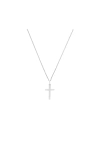 amor - Kette mit Kreuzanhänger, 925er Silber - SILBER