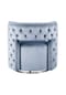 Kayoom Sessel Drehsessel Beverly 125 hellblau - silber – Eiche Bild 9