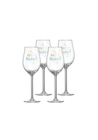 Ritzenhoff & Breker Weingläser Mädels 460 ml 4er Set transparent - MÄDELS - transparent