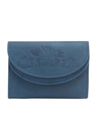 GALERIA HIBISCUS - Minibörse, Leder, für Damen - 01 SCHWARZ