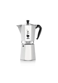 BIALETTI - Espressokocher Moka Express für 12 Tassen, Aluminium, Silber, 670 ml - Silber